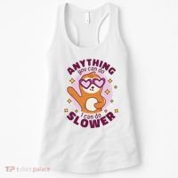 Anything You Can Do I Can Do Slower Sloth Women's Tank Top thumb 0