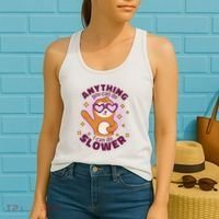 Anything You Can Do I Can Do Slower Sloth Women's Tank Top thumb 2