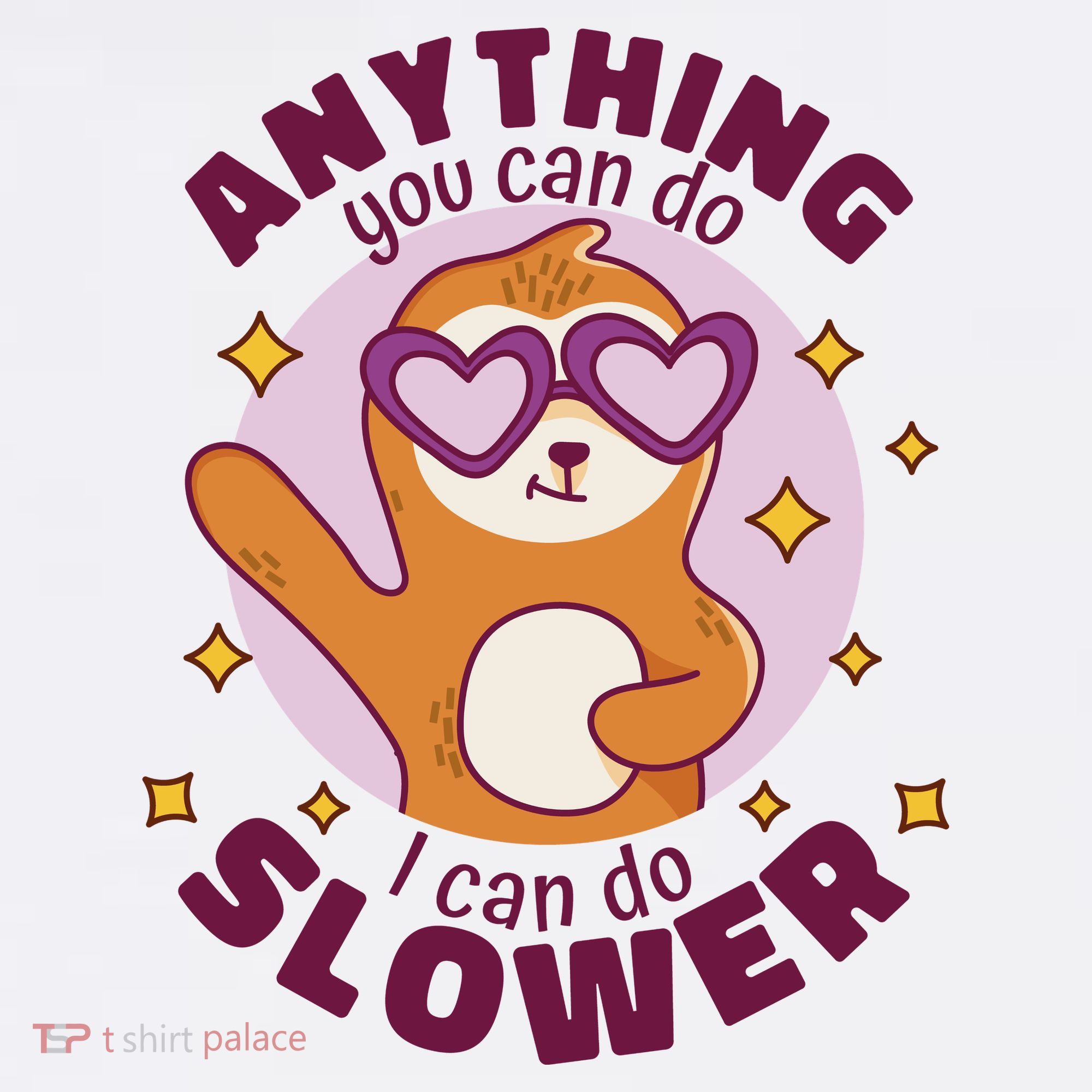 Anything You Can Do I Can Do Slower Sloth Baby Bodysuit