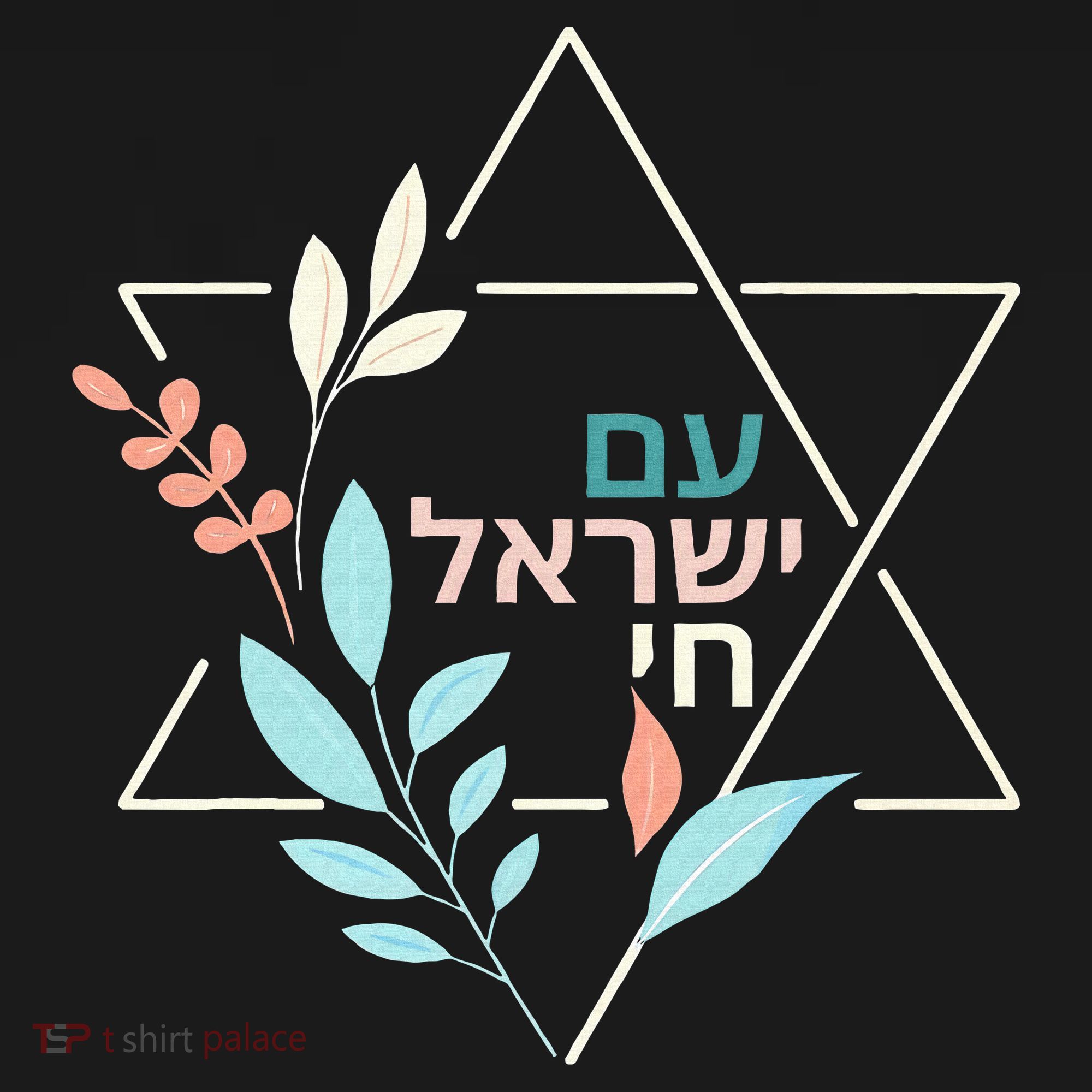 Am Yisrael Chai Jewish Pride Israel Star Of David T-Shirt