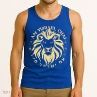 Am Yisrael Chai Lion of Zion Tank Top thumb 3