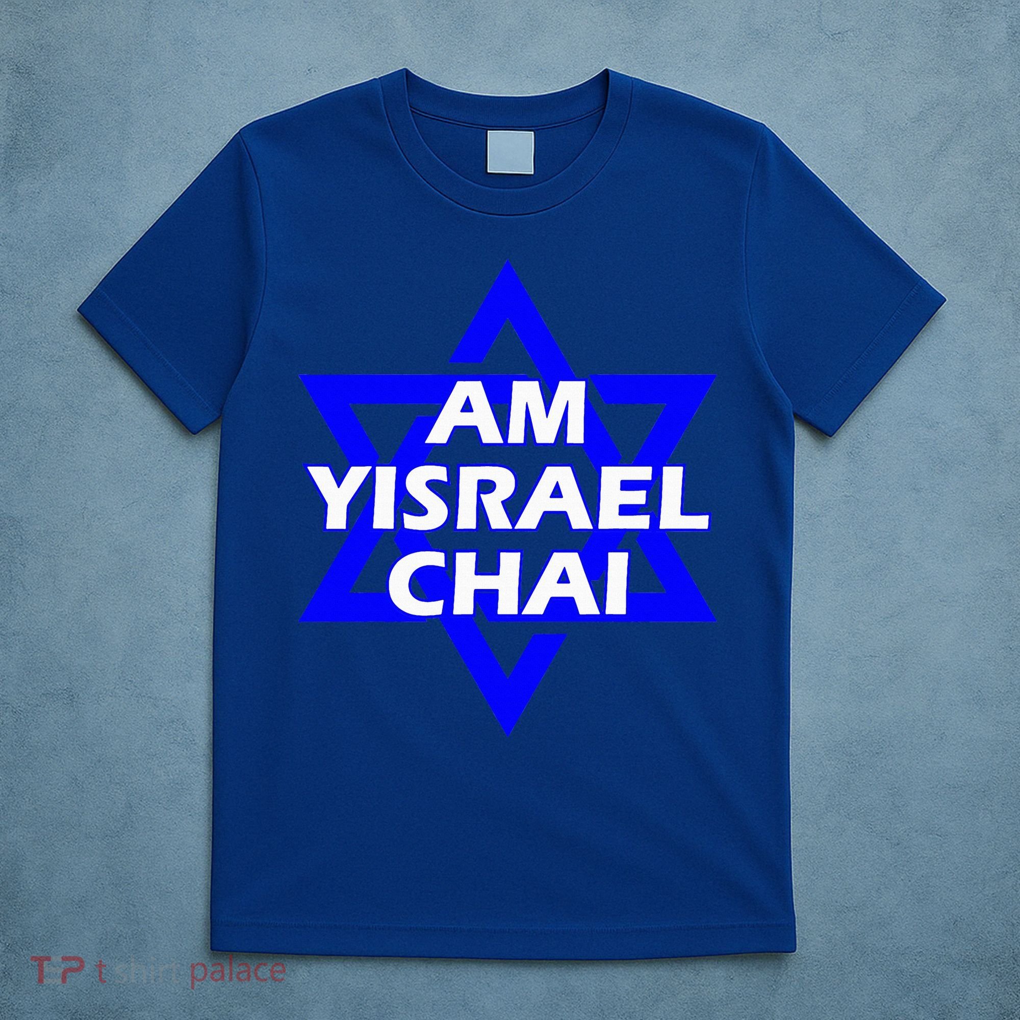 Am Yisrael Chai Israel Star of David T-Shirt
