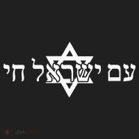Am Yisrael Chai Star of David support Beanie thumb 2