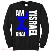 Am Yisrael Chai Israel Star Of David Sweatshirt thumb 0