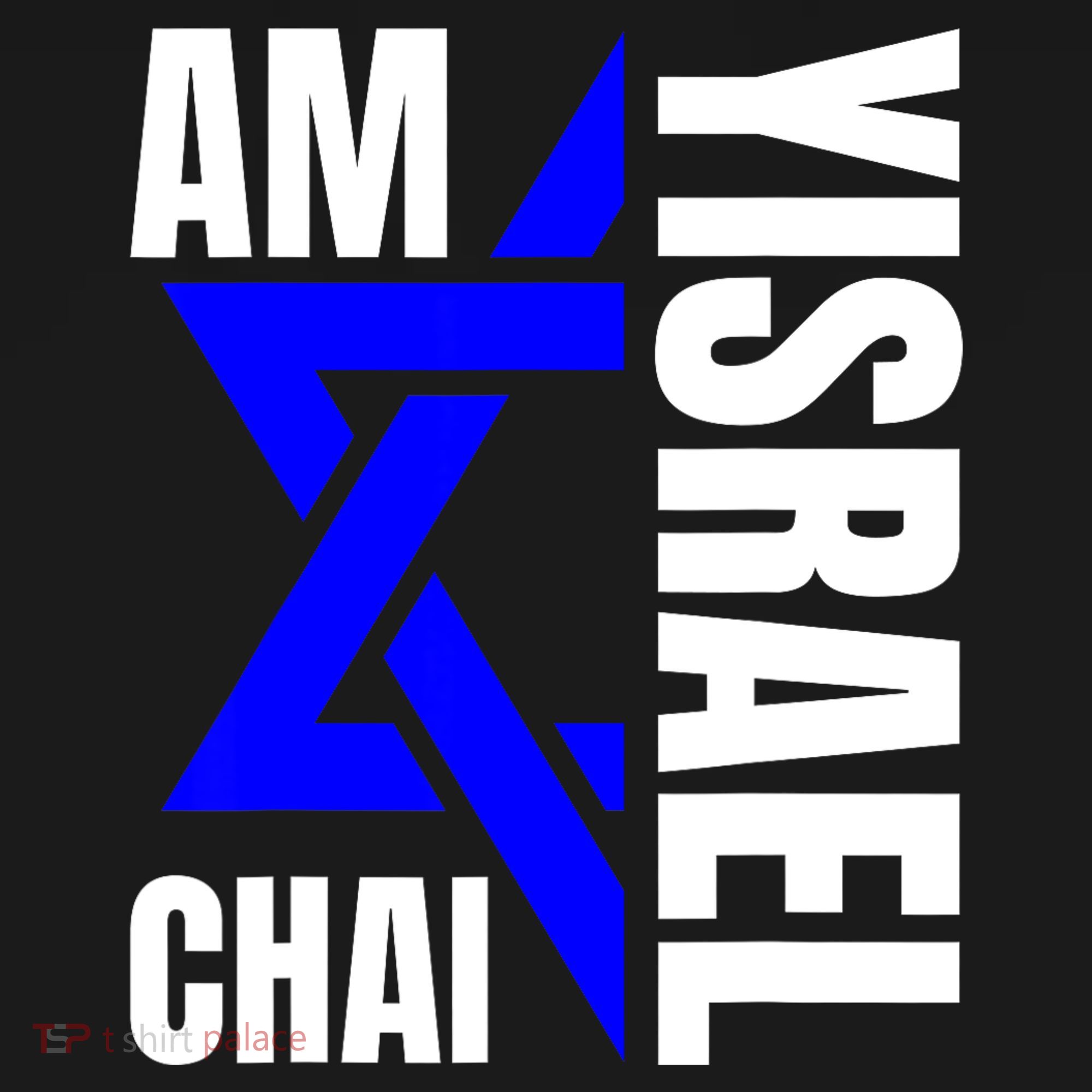 Am Yisrael Chai Israel Star Of David Women's Tank Top