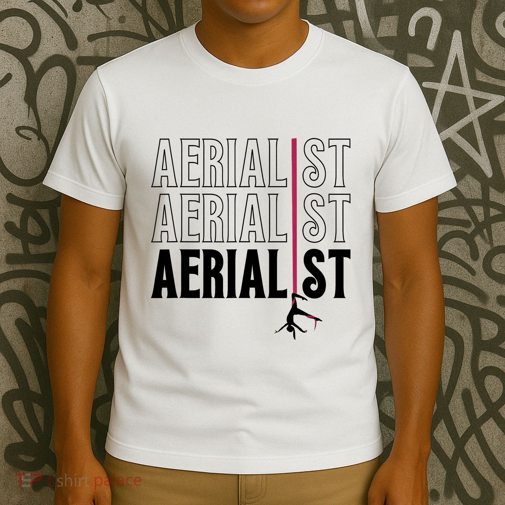 AERIALIST Yogi Dancer Aerial Hoop Lover T-Shirt