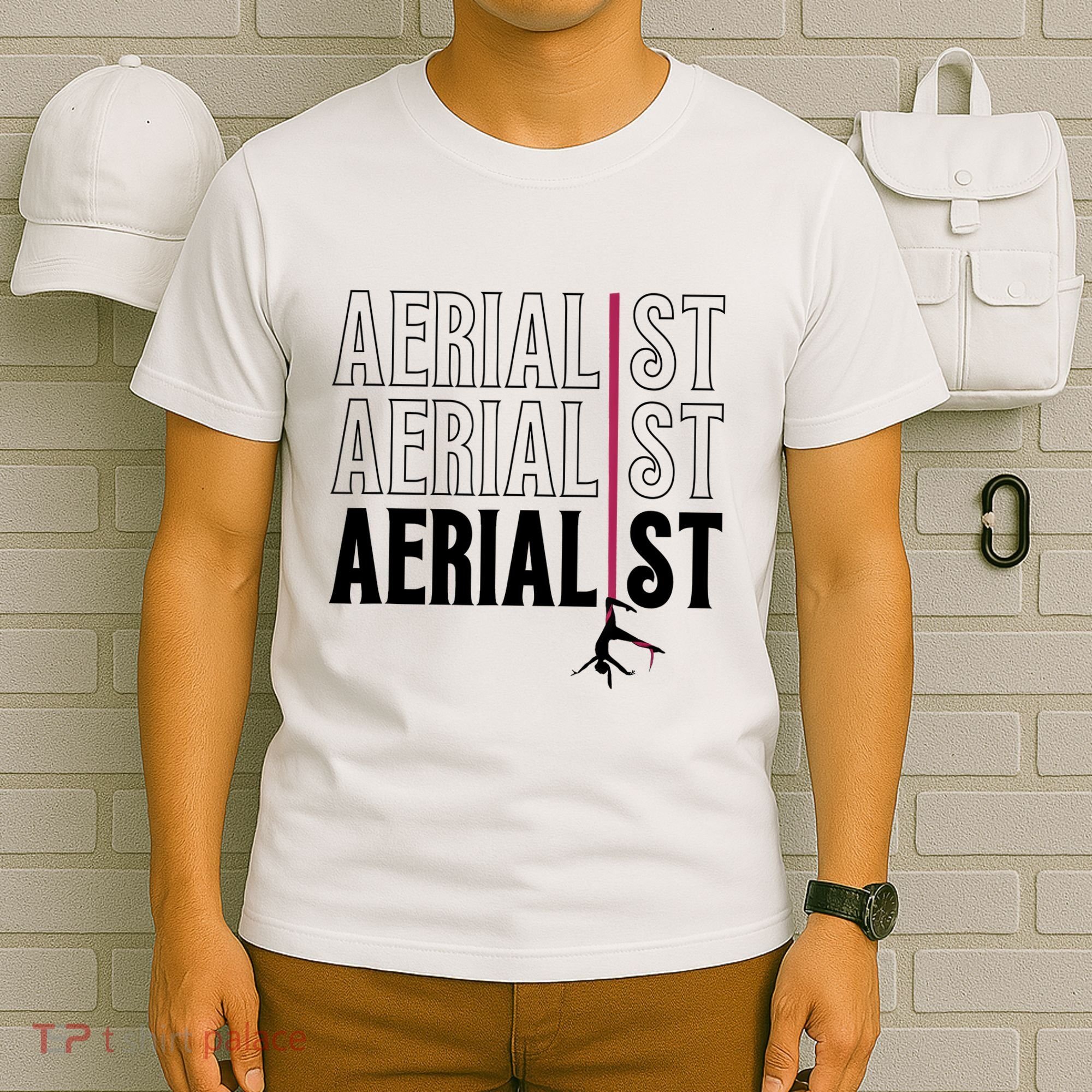 AERIALIST Yogi Dancer Aerial Hoop Lover T-Shirt