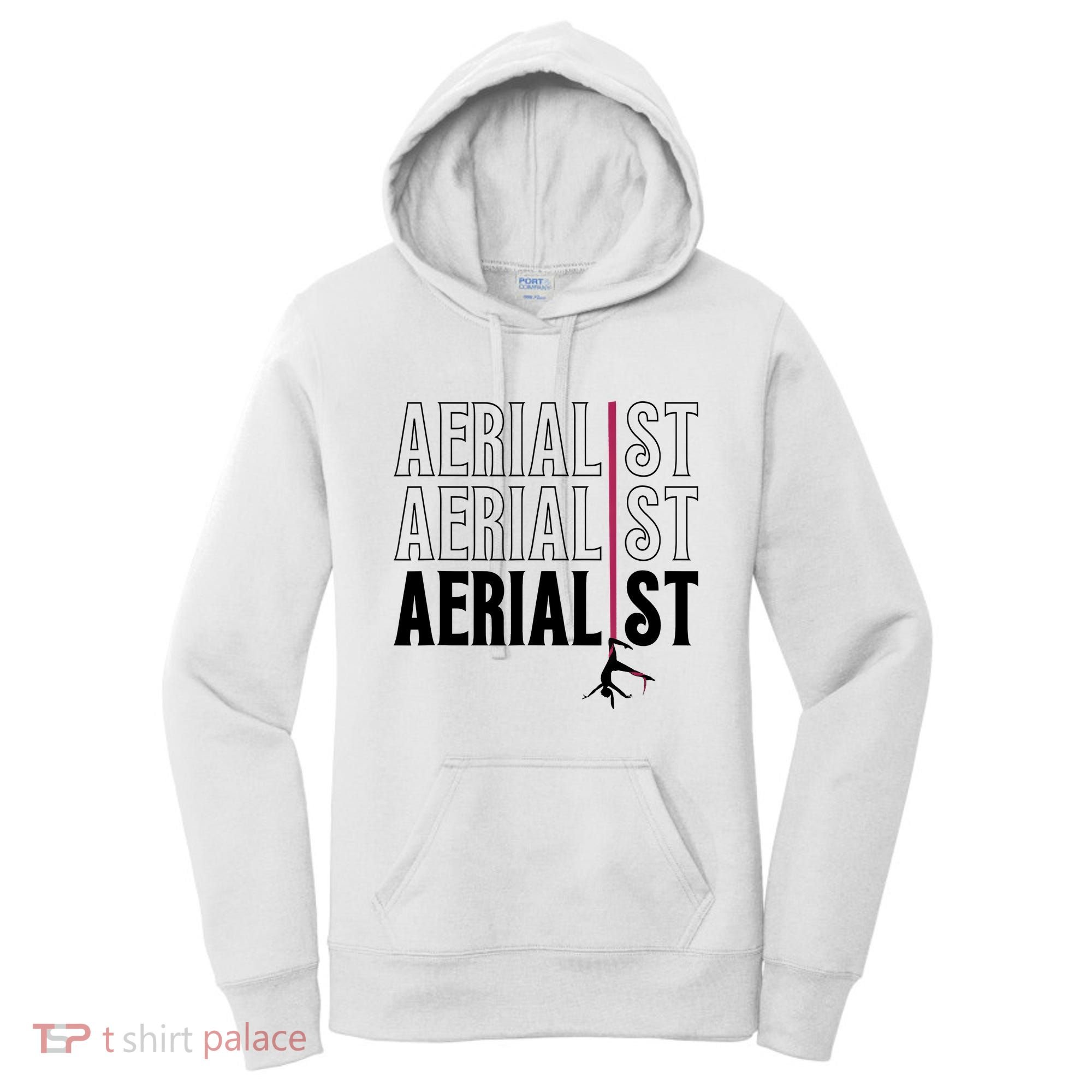 AERIALIST Yogi Dancer Aerial Hoop Lover Women's Hoodie