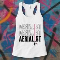 AERIALIST Yogi Dancer Aerial Hoop Lover Women's Tank Top thumb 3