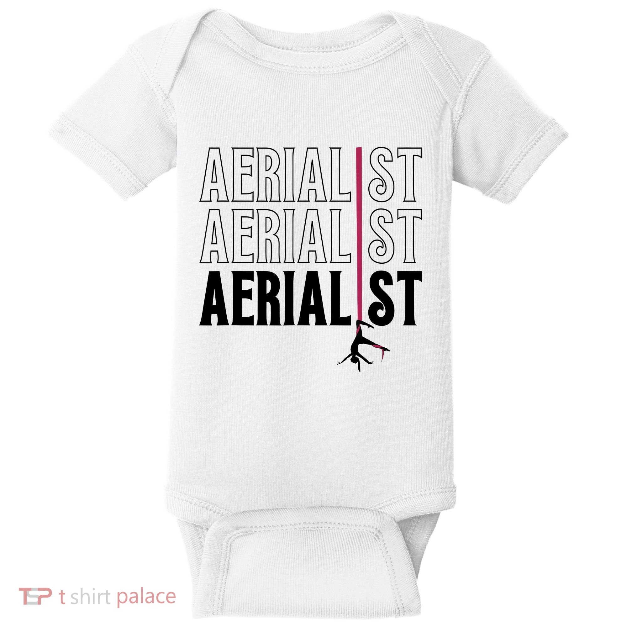 AERIALIST Yogi Dancer Aerial Hoop Lover Baby Bodysuit