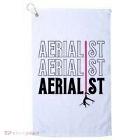 AERIALIST Yogi Dancer Aerial Hoop Lover Golf Towel thumb 0