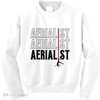 AERIALIST Yogi Dancer Aerial Hoop Lover Kids Sweatshirt thumb 0