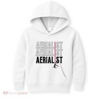 AERIALIST Yogi Dancer Aerial Hoop Lover Kids Hoodie thumb 0
