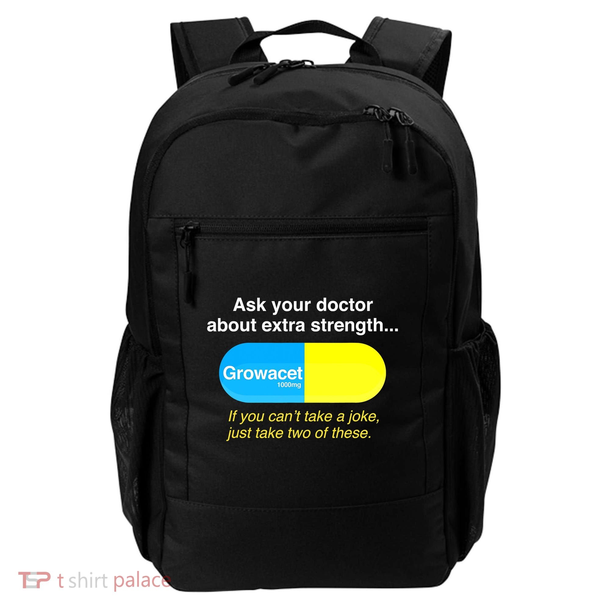 Ask Your Doctor About Extra Strength Growacet Backpack