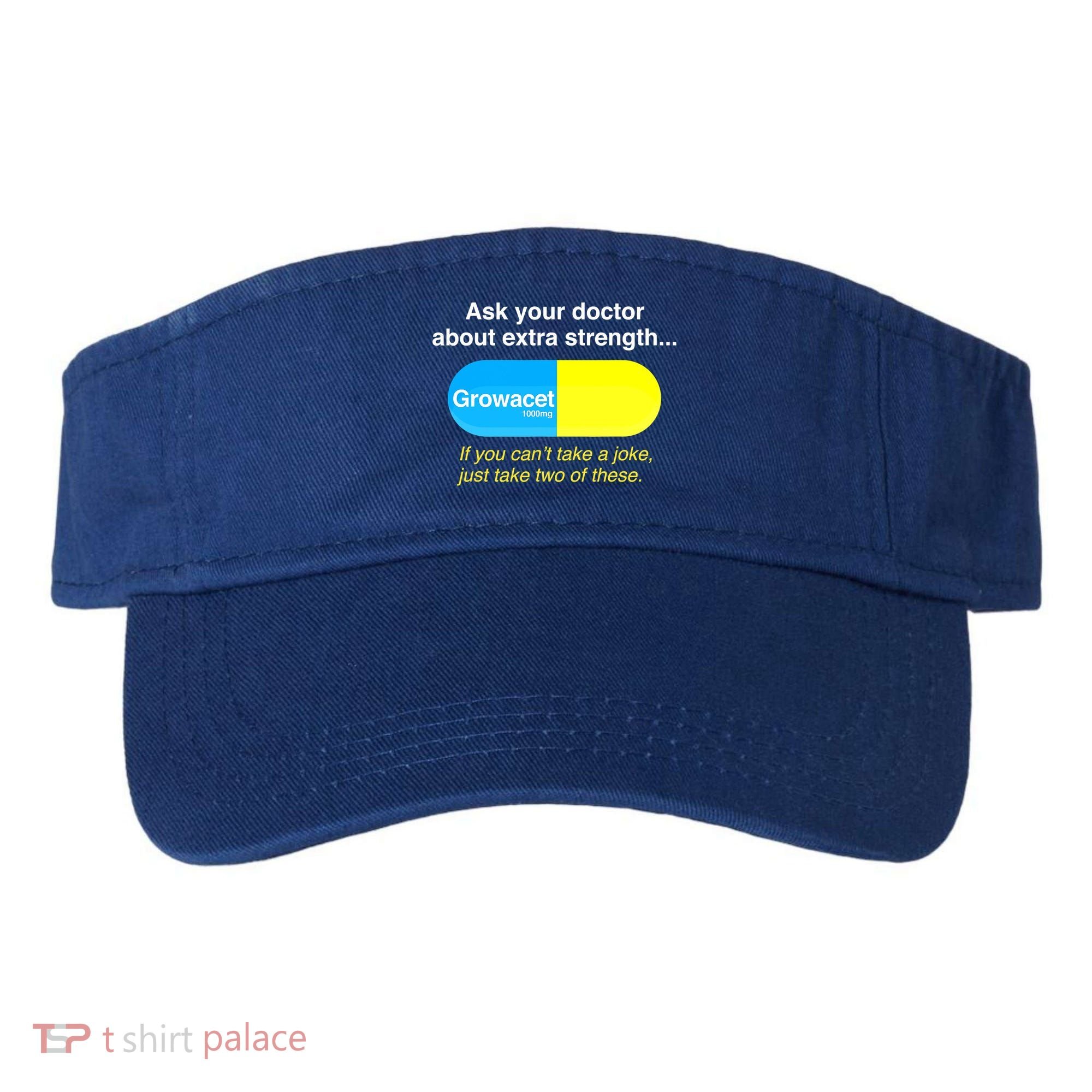 Ask Your Doctor About Extra Strength Growacet Visor