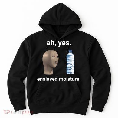 Ah Yes Enslaved Moisture Funny Dank Meme Hoodie