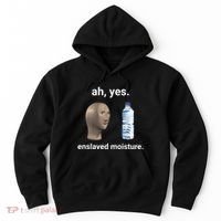 Ah Yes Enslaved Moisture Funny Dank Meme Hoodie thumb 0
