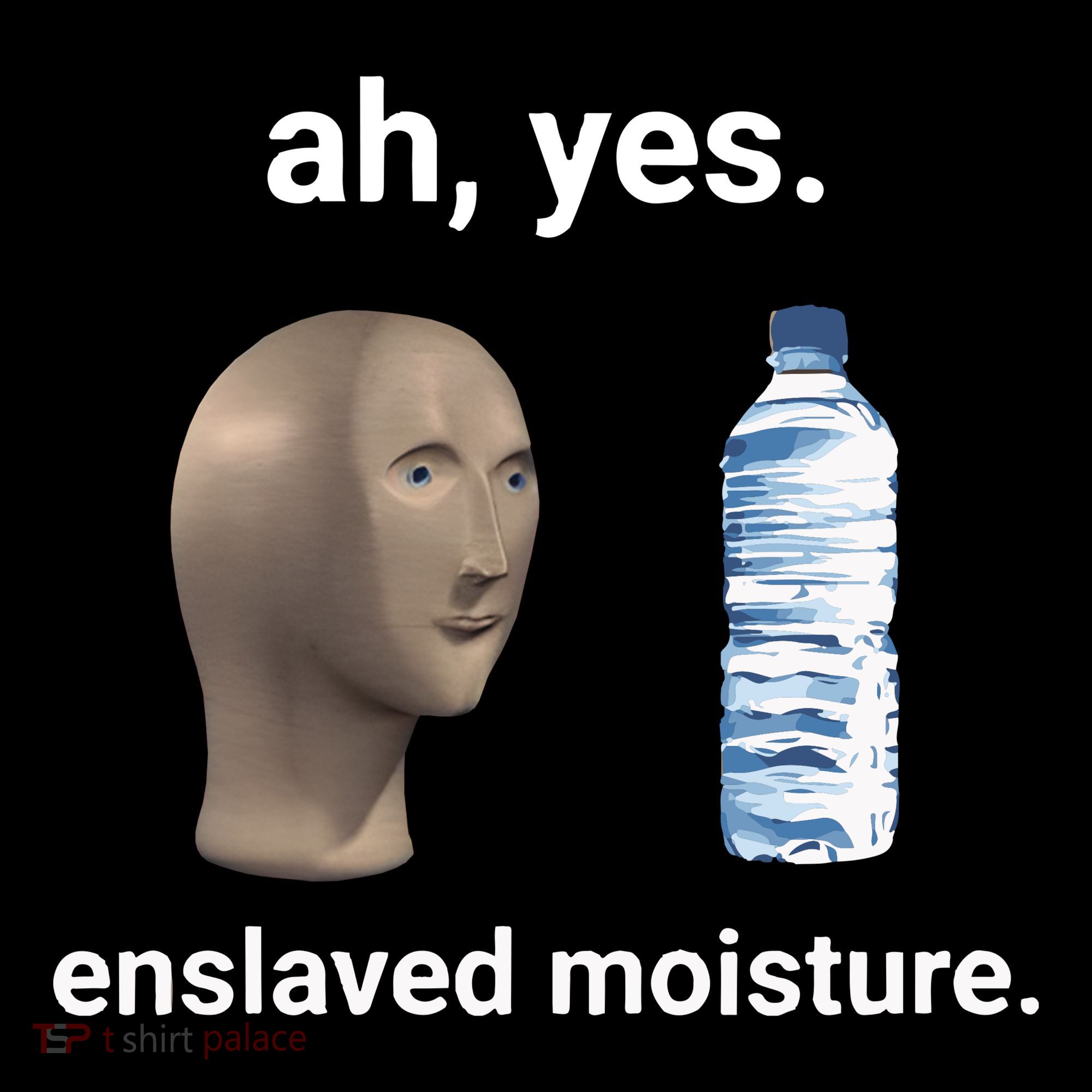Ah Yes Enslaved Moisture Funny Dank Meme T-Shirt