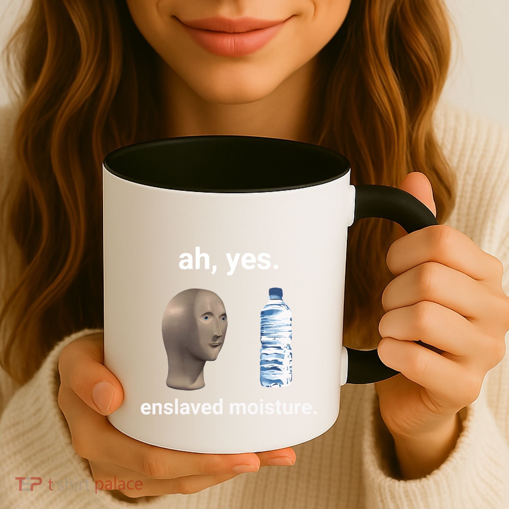Ah Yes Enslaved Moisture Funny Dank Meme Coffee Mug