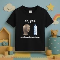 Ah Yes Enslaved Moisture Funny Dank Meme Toddler T-Shirt thumb 3