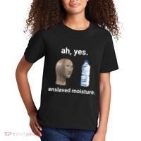 Ah Yes Enslaved Moisture Funny Dank Meme Kids T-Shirt thumb 2