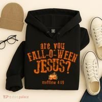 Are You Fall-O-Ween Jesus Hoodie thumb 4