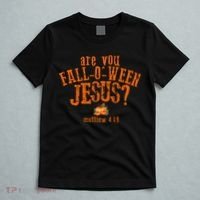 Are You Fall-O-Ween Jesus T-Shirt thumb 5