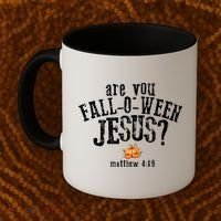 Are You Fall-O-Ween Jesus Coffee Mug thumb 2