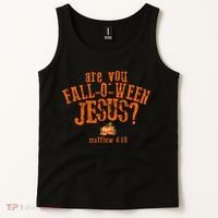 Are You Fall-O-Ween Jesus Tank Top thumb 2