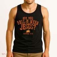 Are You Fall-O-Ween Jesus Tank Top thumb 3