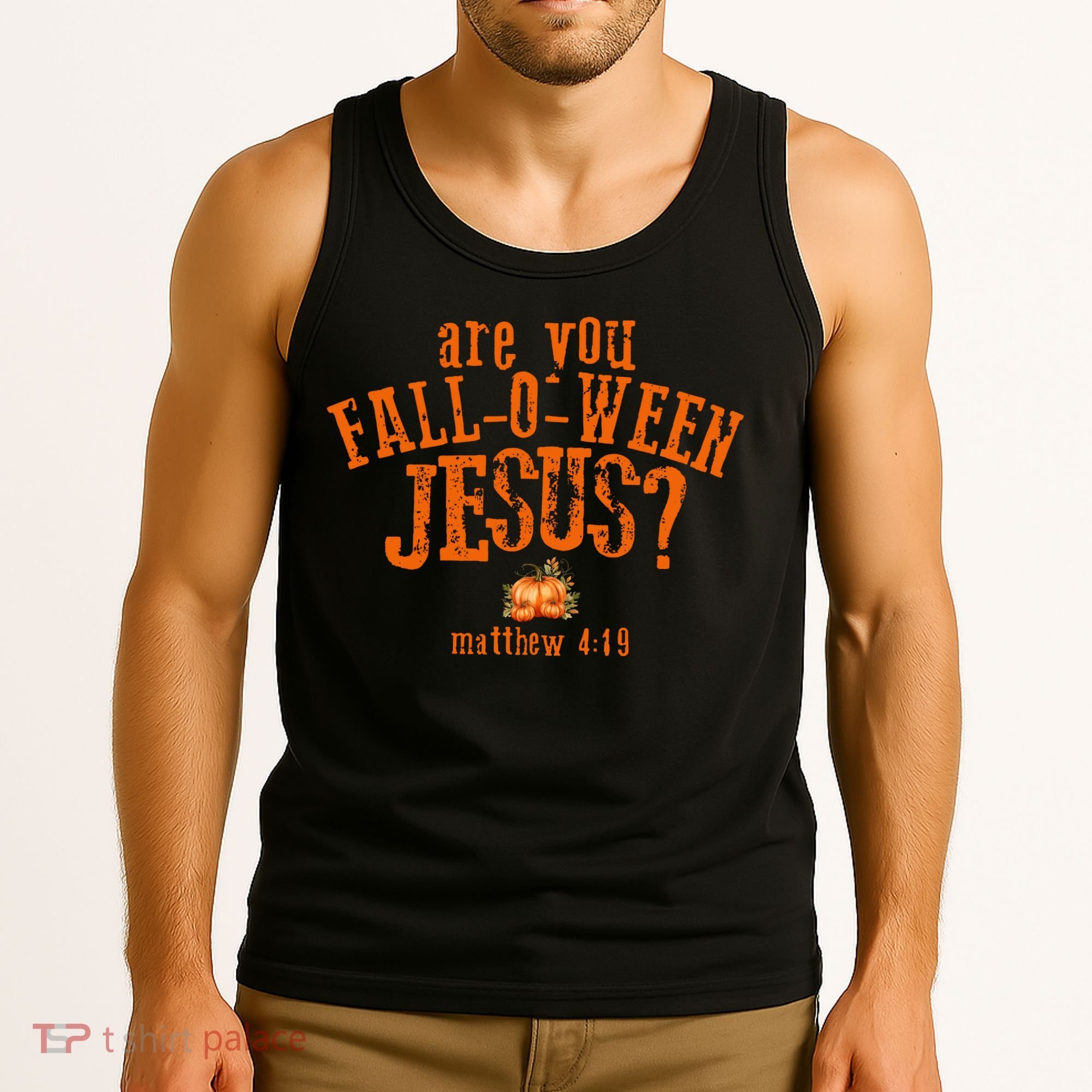 Are You Fall-O-Ween Jesus Tank Top