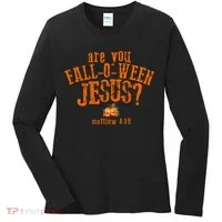 Are You Fall-O-Ween Jesus Women's Long Sleeve Shirt thumb 0