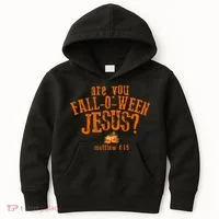 Are You Fall-O-Ween Jesus Kids Hoodie thumb 0