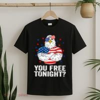 Are You Free Tonight 4th Of July Independence Day Bald Eagle T-Shirt thumb 2