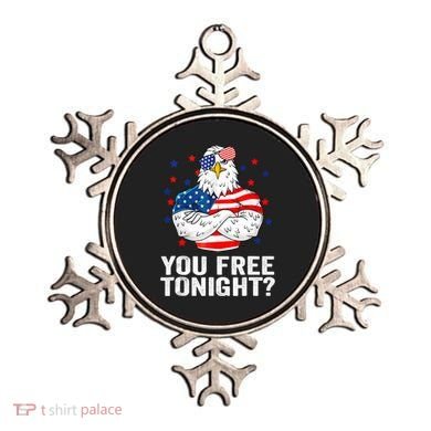 Are You Free Tonight 4th Of July Independence Day Bald Eagle Ornament