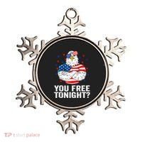 Are You Free Tonight 4th Of July Independence Day Bald Eagle Ornament thumb 0
