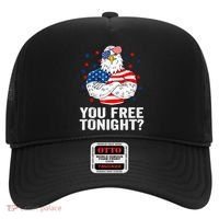 Are You Free Tonight 4th Of July Independence Day Bald Eagle Hat thumb 0