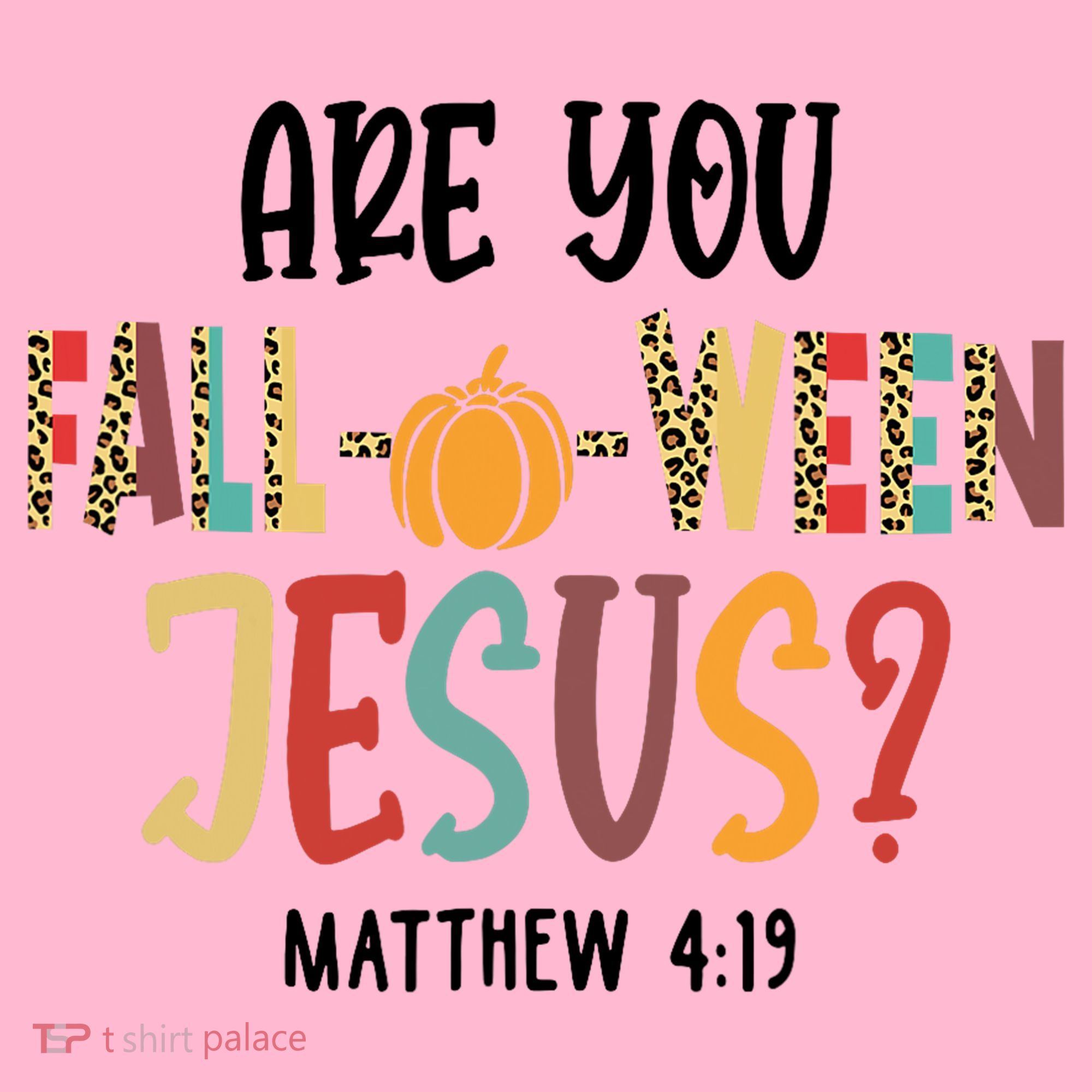 Are You Fall O Ween Jesus Funny Pumpkin Christian Halloween Coaster