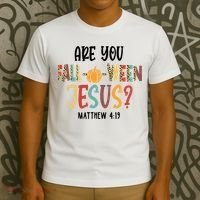 Are You Fall O Ween Jesus Funny Pumpkin Christian Halloween T-Shirt thumb 3