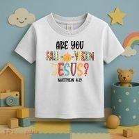 Are You Fall O Ween Jesus Funny Pumpkin Christian Halloween Toddler T-Shirt thumb 3