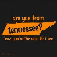 Are You From Tennessee Because Youre The Only Ten I See Visor thumb 3