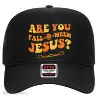 Are You Falloween Jesus? Cute Funny Halloween Fall Hat thumb 0