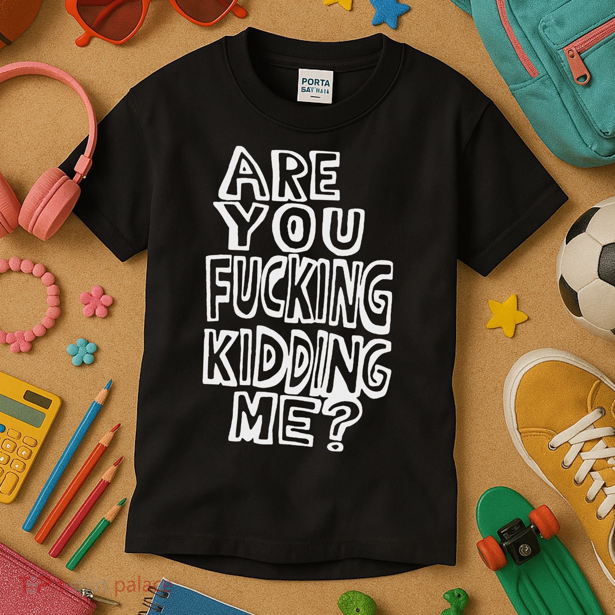 Are You Fucking Kidding Me Kids T-Shirt