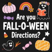 Are You Fall O Ween Directions Teacher Halloween Ghost Backpack thumb 2