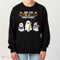 Are You Fall O Ween Directions Halloween Women's Sweatshirt thumb 0