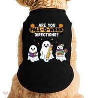 Are You Fall O Ween Directions Halloween Doggie Tank thumb 0