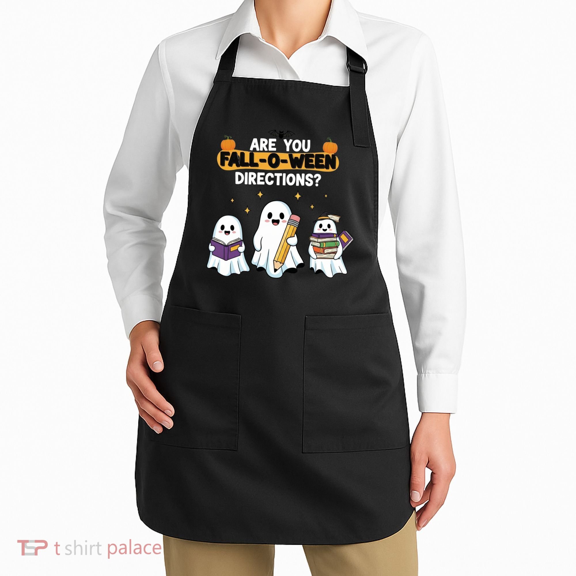 Are You Fall O Ween Directions Halloween Apron