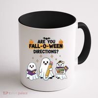 Are You Fall O Ween Directions Halloween Coffee Mug thumb 1