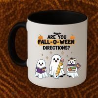 Are You Fall O Ween Directions Halloween Coffee Mug thumb 2