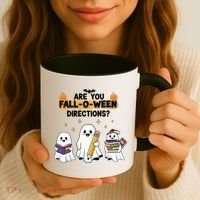 Are You Fall O Ween Directions Halloween Coffee Mug thumb 3